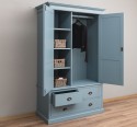 Wardrobe with 2 doors and 3 drawers