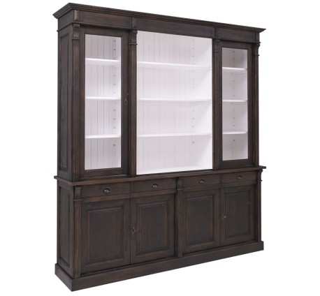 Bookcase with 4 doors, 4...