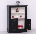 Small bookcase with 2 doors, 1 shelf