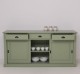 Buffet with 3 sliding doors, 3 drawers, BAS