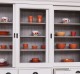 Sideboard with 3 sliding doors, 3 BAS drawers + 3 sliding glass doors, 5 SUP drawers