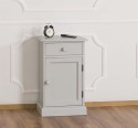 Nightstand with 1 door and 1 drawer