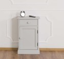 Nightstand with 1 door and 1 drawer