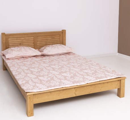 3 panel headboard bed with dim. 180x200, Shutter Collection