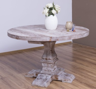 Table with central leg, colonial