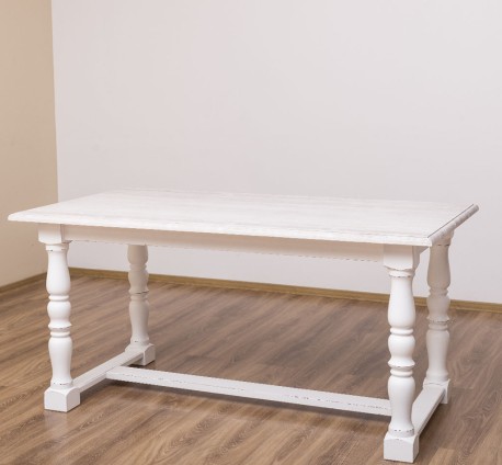 Monastery table with turned legs 160x90cm