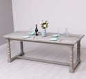 Monastery table with turned legs 180x90cm