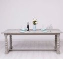 Monastery table with turned legs 180x90cm