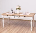 Dining table 160x90cm, oak top