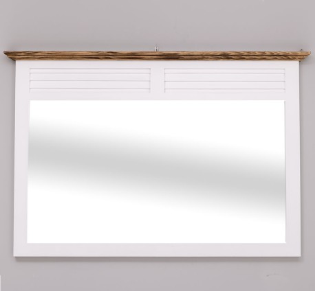 Wide mirror with Shutter design