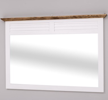 Wide mirror with Shutter design