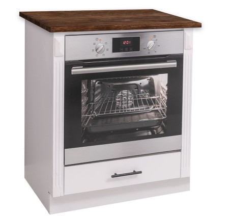 Modular kitchen Directoir, 1 drawer, for oven - with pine top