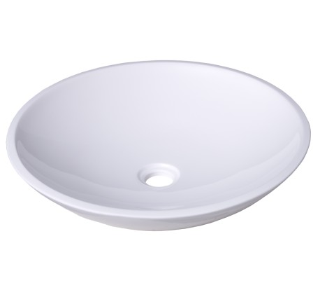 Round sink CIRCLE - white glossy - SINK-RCL