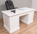 Writing desk with five drawers and one door, 160 x 70 x 79 cm, MDF