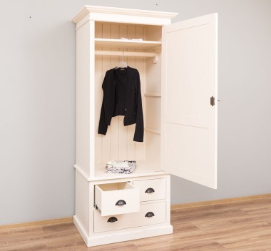 Wardrobe with 3 drawers
