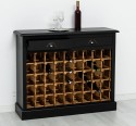 Wine Rack With 2 Drawers - Color Ext._P003 / Color Int._P001 - DOUBLE COLORED