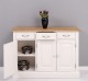 Hallway sideboard 3 doors 3 drawers, oak top