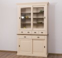 Buffet with 2 sliding doors, 2 BAS drawers + 4 drawers, 2 sliding glass doors SUP