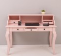 Desk with curved legs