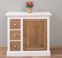 Small chest of drawers with 1 door, 3 drawers