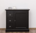 Small chest of drawers with 1 door, 3 drawers