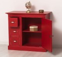 Small chest of drawers with 1 door, 3 drawers