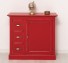 Small chest of drawers with 1 door, 3 drawers