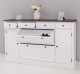 Hallway chest of drawers with 2 + 2 doors, 4 drawers, oak top