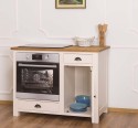 Kitchen furniture for oven and stove