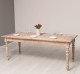 Dining table with turned legs 210x90cm