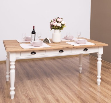Dining table 210x90cm, oak top