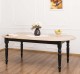 Extendable oval table 180 / 220cm, oak top