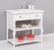 Small bathroom cabinet with curved legs - the sink is not included in the price