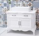 Chic Bathroom Furniture with 2 doors, 1 drawer, drawer with soft close metal rails