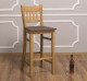 Bar stool, oak
