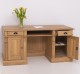 Office desk, closed back directoire collection, oak