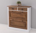 Shoe cabinet 2 doors and 2drawers, oak