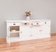 Cabinet 4 doors + 4 drawers, with dim. 223x50x90, MDF