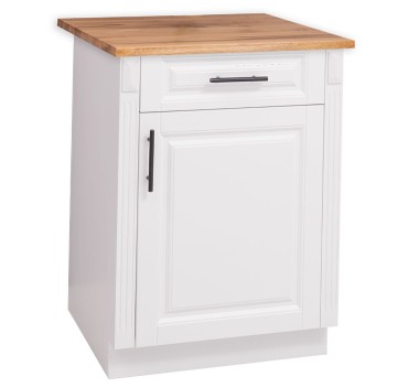Modular kitchen Directoir, 1 door, 1 drawer - with oak top