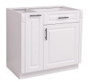Modular kitchen Directoir, with retractable basket, 1 door, 1 drawer - without top