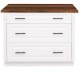 Modular kitchen Directoir, 3 drawers - with top pine