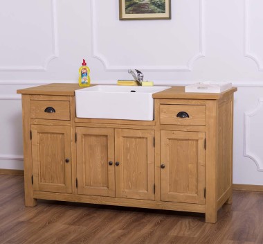 Kitchen furniture with square sink - the sink is not included in the price