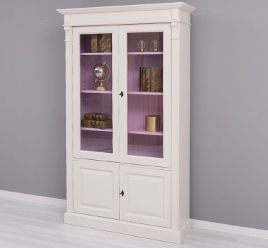 Showcase with 2 + 2 doors, Directoire Collection