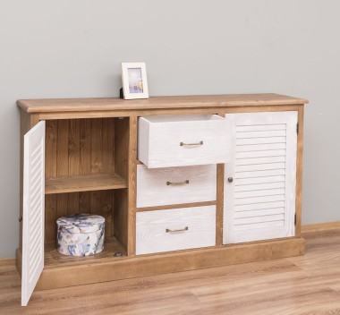 Buffet with 2 doors and 3 drawers, Shutter Collection