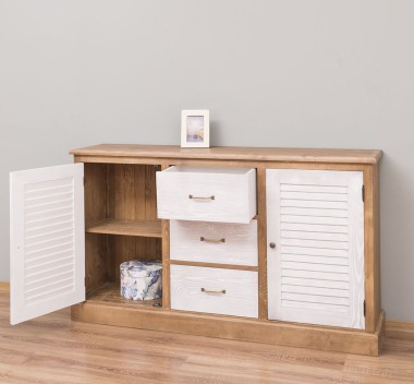 Buffet with 2 doors and 3 drawers, Shutter Collection