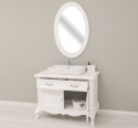 Chic Bathroom Furniture With 2 Doors, 1 Drawer, Drawer With Soft Close Metal Rails with mirror, sink includ in price - Color_P00