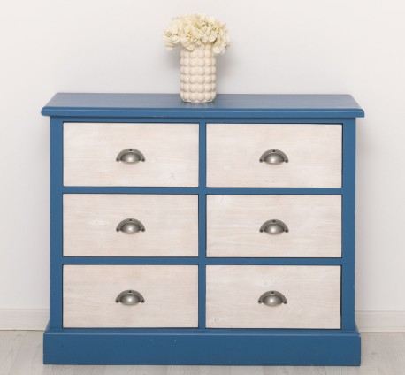 Chest of 6 drawers with...