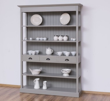 Large shelf with 3 drawers, 3 shelves