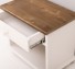 Nightstand with 1 drawer and open space