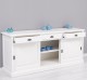 Buffet with 3 sliding doors, 3 drawers, BAS